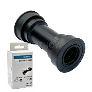 Shimano DURA-ACE SM-BB92-41B,Black 86.5mm Road Bike Press-Fit Bottom Bracket - Picture 1 of 10