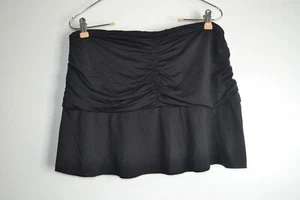edikted, falda, Corey Low-Rise Gathered Mini, negro, X-grande, nuevo con etiquetas - Imagen 1 de 9
