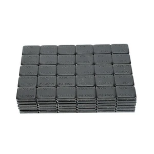 BLACK 1/2 OZ ZINC COATED WHEEL WEIGHTS STICK-ON ADHESIVE TAPE LEAD-FREE 180 PCS - Picture 1 of 5