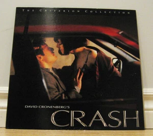 Criterion # 349 CRASH David Cronenberg LASERDISC 1997 NC-17 - Picture 1 of 2