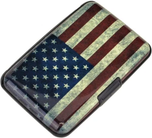 Mini RFID Aluminum Wallet Credit Cards Holder Business Card Case Metal ID Cas... - Picture 1 of 11