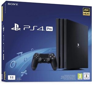 PS4 Pro Sony PlayStation 4 Pro 1TB Spielekonsole mit Original Controller