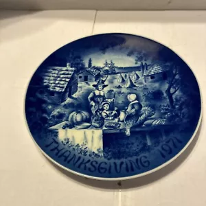 Plato de coleccionista vintage de Acción de Gracias 1971 de Baviera - Imagen 1 de 2
