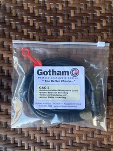 Gotham GAC-2 Microphone Cable Assembly 9 foot - Picture 1 of 2