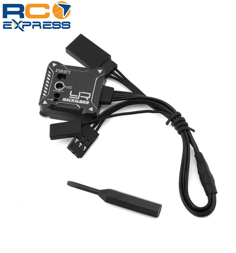 Yeah Racing Hackslider Drift Performance Tuned Competition Gyro Blk YEAYE0044BK - Image 1 of 1