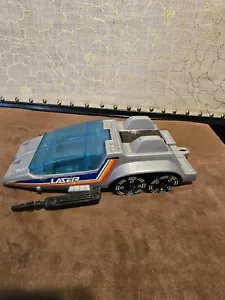 AUTHENTIC VINTAGE GAY TOYS LASER SPACE ASSAULT VEHICLE #787 BLUE HATCH - Picture 1 of 13