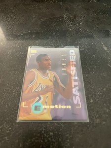 1995 Skybox E-motion "SATISFIED” ROOKIE Card # 46 EDDIE JONES