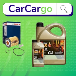 BOSCH Service Kit Toyota Avensis 2.2 D-CAT Diesel 2005-2008 Filter Triple QX - Picture 1 of 8