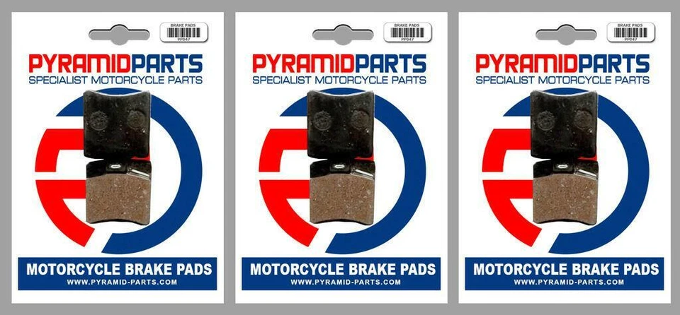Front & Rear Brake Pads (3 Pairs) for Ducati 500 GTV Pantah 1977 - Image 1 of 1