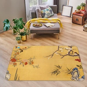 3D Chinese Style Resin ZHUA3630 Game Non Slip Rug Mat Photo Carpet Amy - Picture 1 of 5