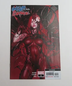 Gwenom vs. Carnage 1 (2021) 2nd Print, King in Black, Marvel GH - Picture 1 of 8