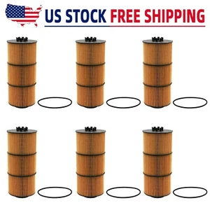 (6)~LF17800 Lube Filter Replaces Fleetguard LF17810, Donaldson P582506 - Picture 1 of 6