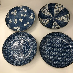 Juego de 4 cuencos de cerámica japoneses Miske - Imagen 1 de 11