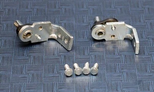 Par de bisagras/pernos de puerta inferior Kenmore Cold Spot modelo #106.5110310 original OEM - Imagen 1 de 2