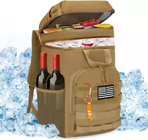 Backpack Cooler 45 Cans - Tactical Insulated Soft Cooler Bag for Men Women - Lar - Picture 1 of 8
