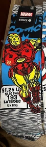 (1) Set 2019 Neu mit Etikett Neu STANCE SOCKEN Größe L 9-12 Marvel Iron Man Comic Buch - Bild 1 von 1