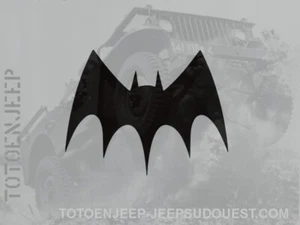 POCHOIR STENCIL . MARQUAGE BATMAN 1941-1944 LARG 14CM jeep willys dodge us ww2 - Picture 1 of 4