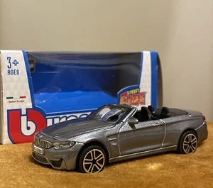 Coche Miniatura BMW M4 F82-F83 1/43 Burago Cabriolet Nuevo Con Caja - Imagen 1 de 6