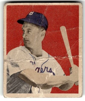 1949 Bowman Gene Hermanski #20 Brooklyn Dodgers - Image 1 of 2