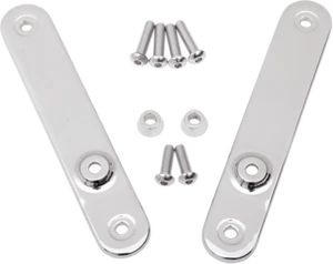 2020-0396 TURN SIGNAL RELOCATION MOUNTS CHROME HD FLH/FLT ROAD KING FLHR 2003 - Foto 1 di 2