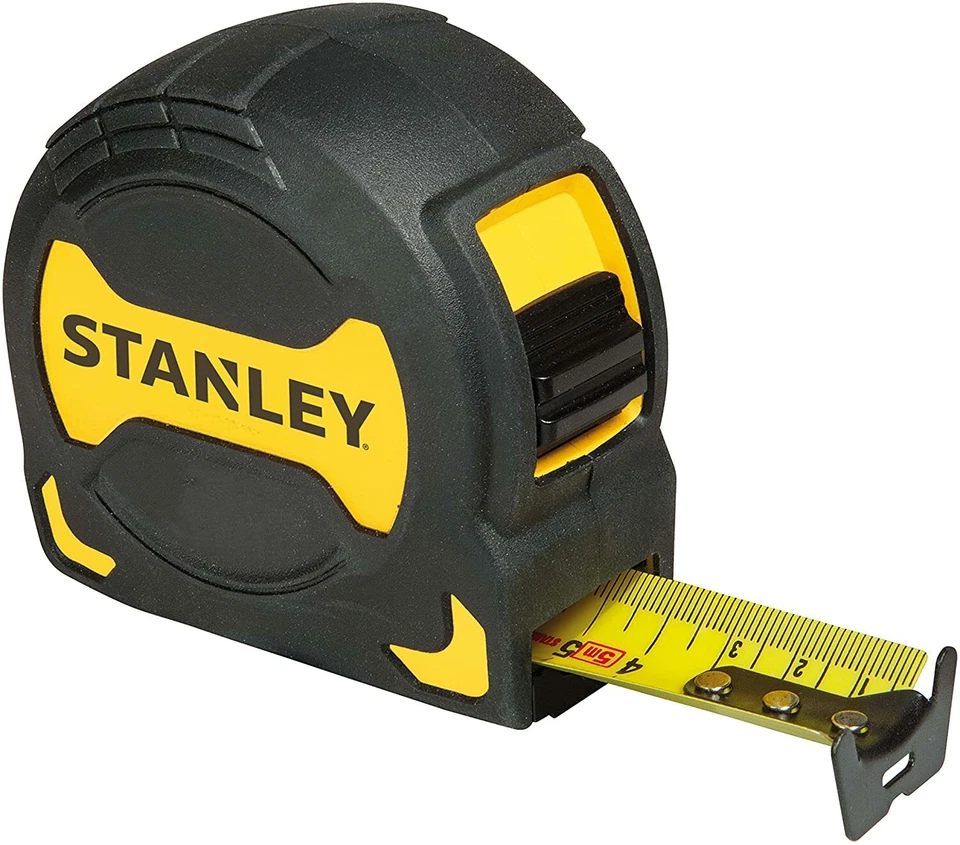 SALE!  Stanley STHT0-33568 Rubber Grip Tough Tape Measure 5M/16FT - Image 1 of 1