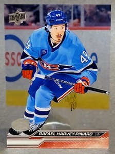 2023-24 Upper Deck Clear Cut #95 Rafael Harvey-Pinard
