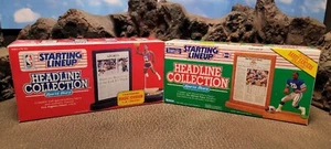 Startaufstellung Headline Sammlung Magic Johnson & Barry Sanders Set NEUWERTIG - Bild 1 von 5
