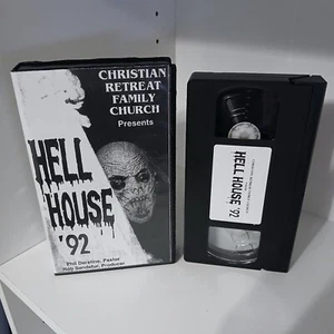 Hell House ‘92 VHS Christian Retreat Family Church Horror Religion Haunted House - Picture 1 of 3