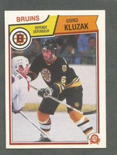 1983-84 O-Pee-Chee OPC Hockey Gord Kluzak #51 ROOKIE RC Boston Bruins NM/MT