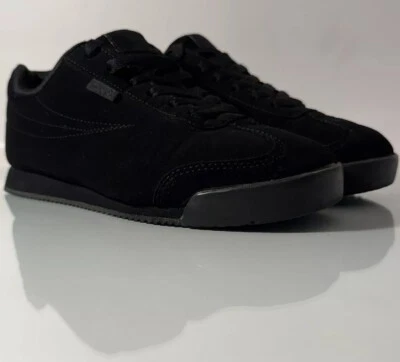 Fila Mezago W Talla 8 Calce Relajado Con Cordones Ropa Activa Tenis para Caminar Planas Negras Foto 1 de 4