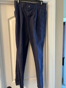 Boys Size 18 Regular Navy Chino Pants - Picture 1 of 3