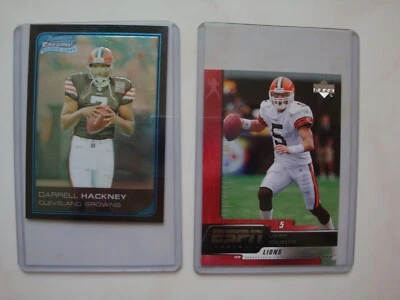 (2ct) FOOTBALL CARDS *** CLEVELAND BROWNS *** Mix Lot !!! - Image 1 of 2