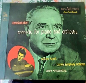 KHACHATURIAN Concerto for Piano and Orchestra 78 rpm William Kapell 4 record set - Picture 1 of 6