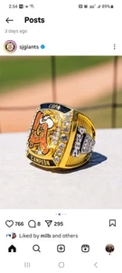 San Jose Giants Dia De Los Churros Copa Campeons Ring No Bobbleheads - Picture 1 of 3