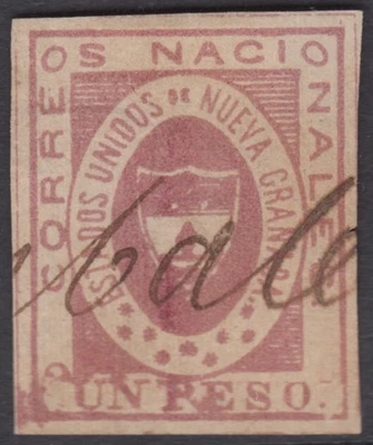 COLOMBIA, 1861 - Sc #18 - USED - Image 1 of 2