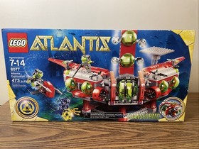 LEGO 8077 Deep Sea Rescue Team Base Atlantis Exploration HQ New Factory Sealed