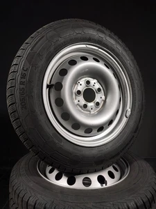 4 Winterräder 205 65 R16 C Mercedes V Klasse W447 16" Stahlfelgen - Bild 1 von 3