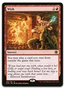 Wish #166 (NM) Forgotten Realms AFR Magic MTG - Picture 1 of 2