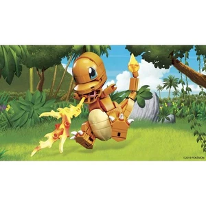 MEGA Pokémon Build & Show Charmander toy building set, 4 inches tall, poseable, - Picture 1 of 1