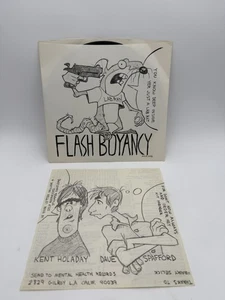 FLASH BOYANCY - Do The Ray 7” 45 (Mental Health) 1980 SoCal Promo Punk New Wave - Foto 1 di 7