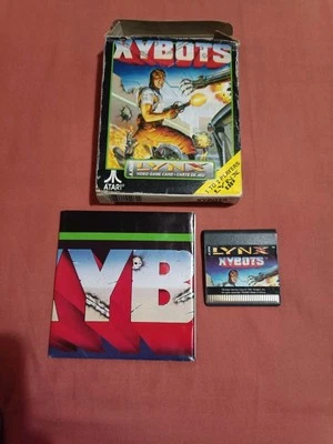 Atari Lynx Xybots Video Game with Box and Manual Poster - Image 1 of 4