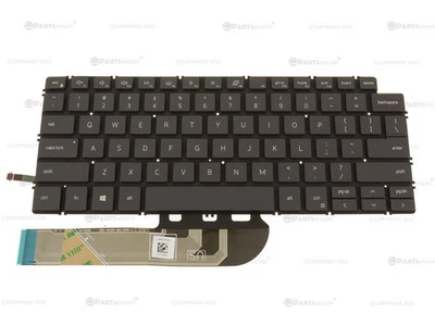 Teclado retroiluminado 2 en 1 para computadora portátil Dell OEM Inspiron 7390 7391 M0H4C Foto 1 de 3