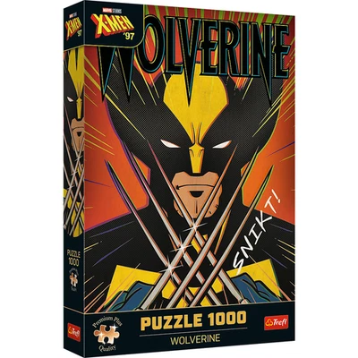Marvel Wolverine 1000 Piece Jigsaw Puzzle X-Men 97 Trefl Adult Kids Comic Gift - Image 1 of 4