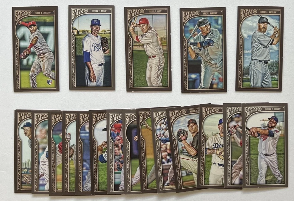 LOT OF (19) 2015 TOPPS GYPSY QUEEN, MINI PARALLEL, ALL BASEBALL 110225 - Image 1 of 1