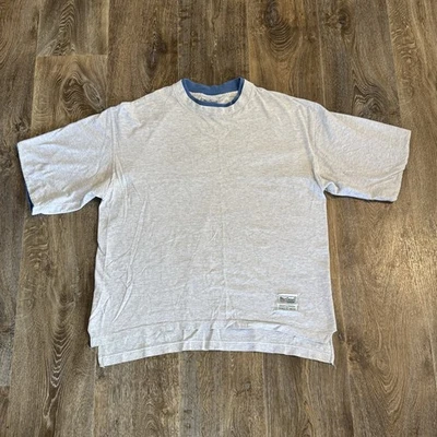 Camiseta de Colección MacGregor Para Hombre XL Gris Azul Manga Redonda Algodón Hecha en EE. UU. Años 90 Foto 1 de 4