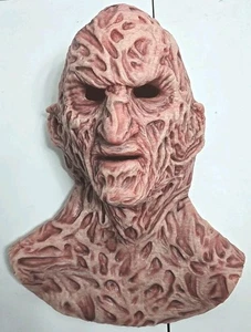 Freddy Krueger Maschera Silicone Halloween Evoluzione Grande - Foto 1 di 14