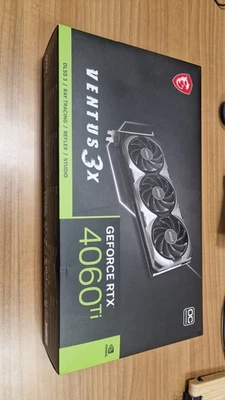 MSI GeForce RTX 4060 Ti VENTUS 3X OC 8GB GDDR6X Scheda Grafica - Immagine 1 di 4