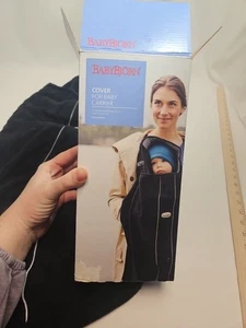 Baby Björn BEZUG nur für Babytrage schwarz Fleece - Bild 1 von 5