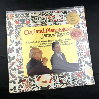 Copland Piano Music James Tocco Teldec Classical vinyl record LP New Sealed - Image 1 of 4