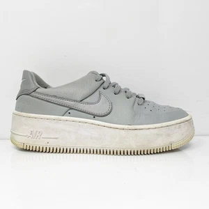 Nike Mujer Air Force 1 Sage Low CJ1642-001 Gris Zapatos Informales Tenis Talla 5.5 - Imagen 1 de 12